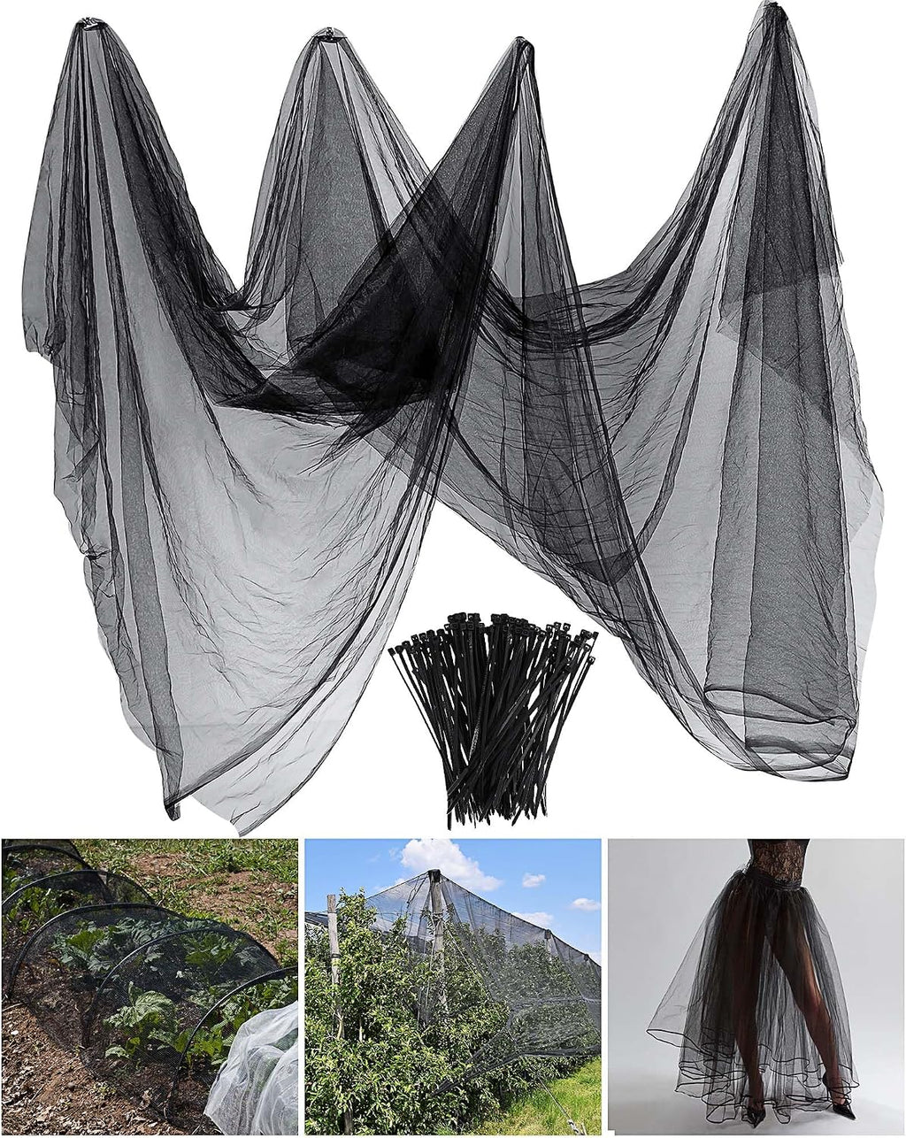 zonon mosquito netting garden insect mesh netting garden, main product view
