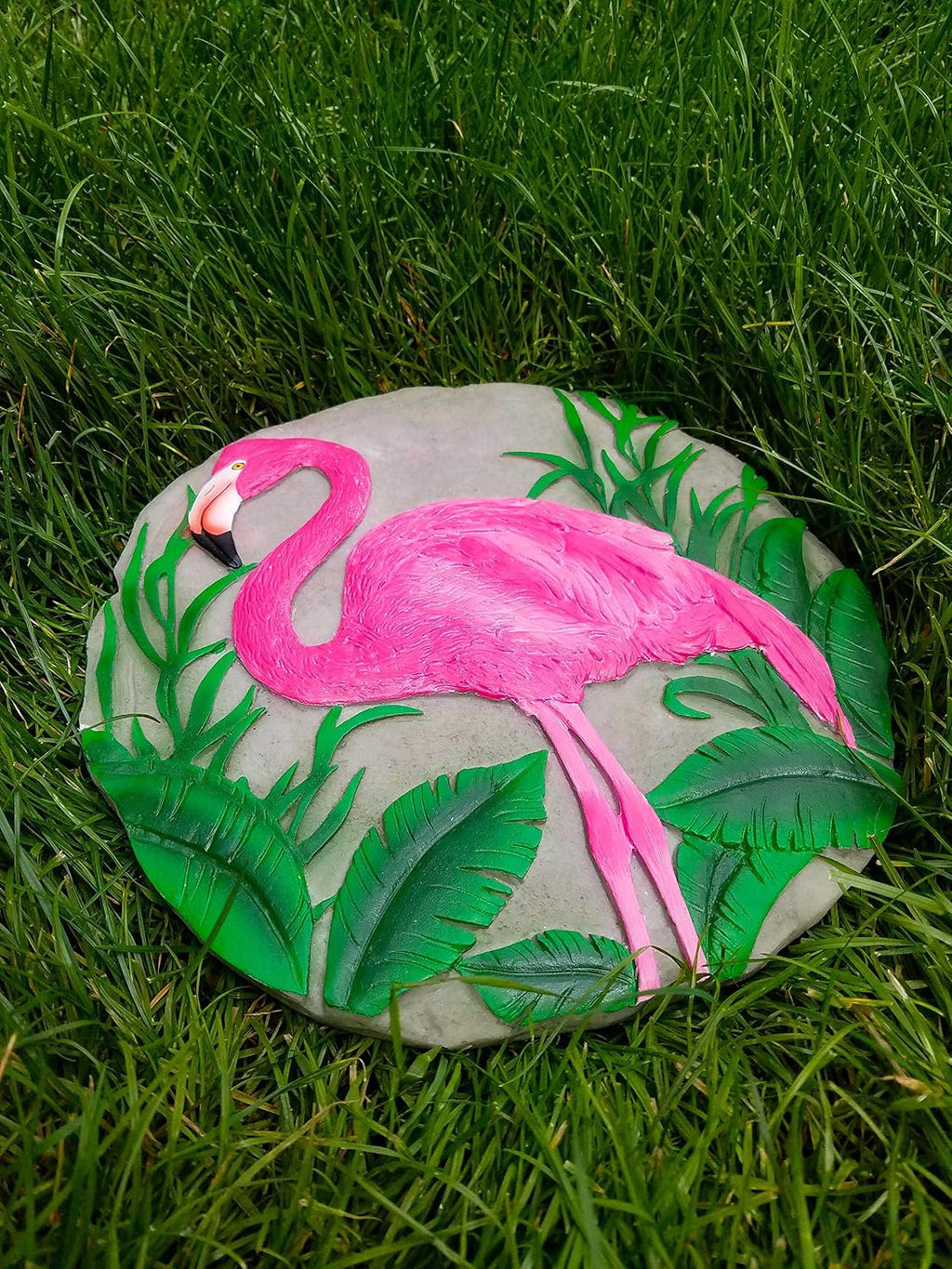 Spoontiques - Garden Décor - If Tears Could Build A Stairway Memorial Tulips Stepping Stone - Decorative Stone for Garden