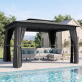 outsunny 10' x 12' outdoor patio gazebo with, main product view