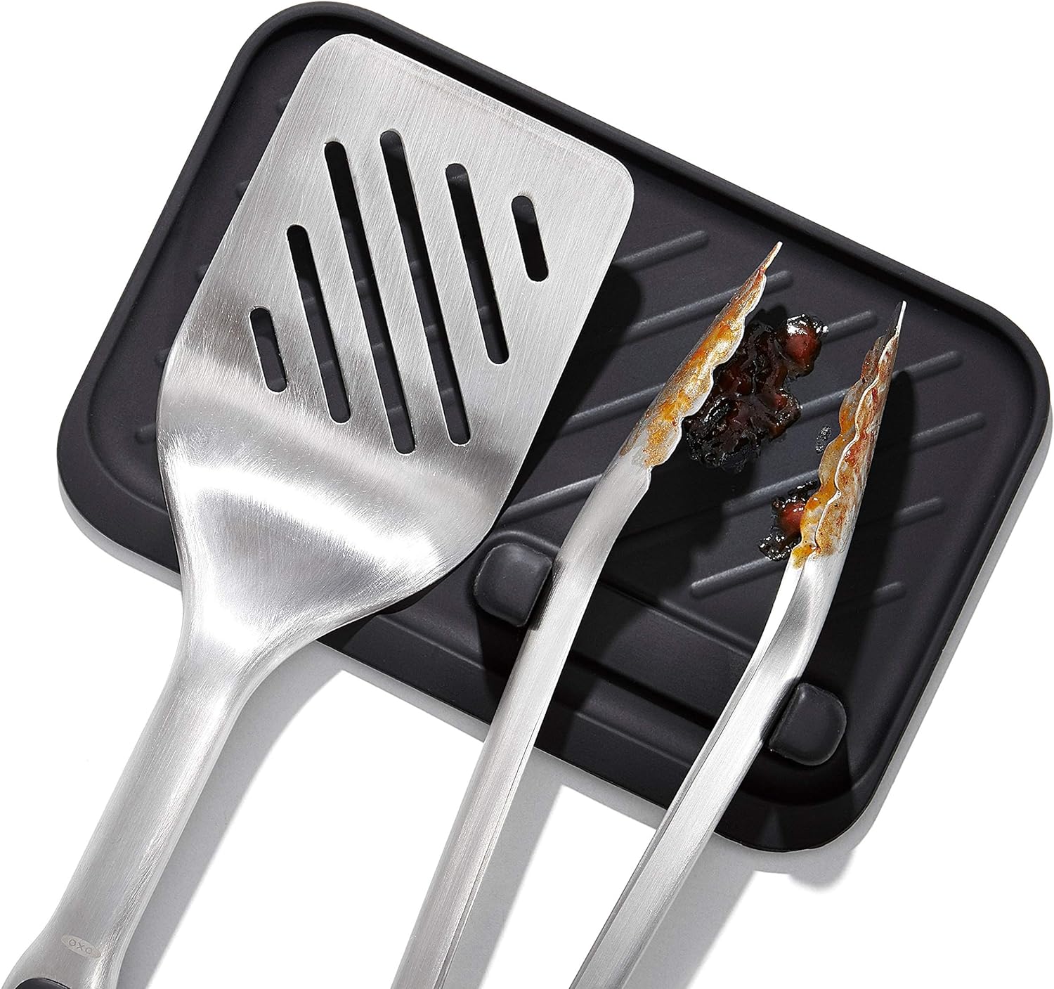 OXO Outdoor Grilling Turner and Tongs Set
