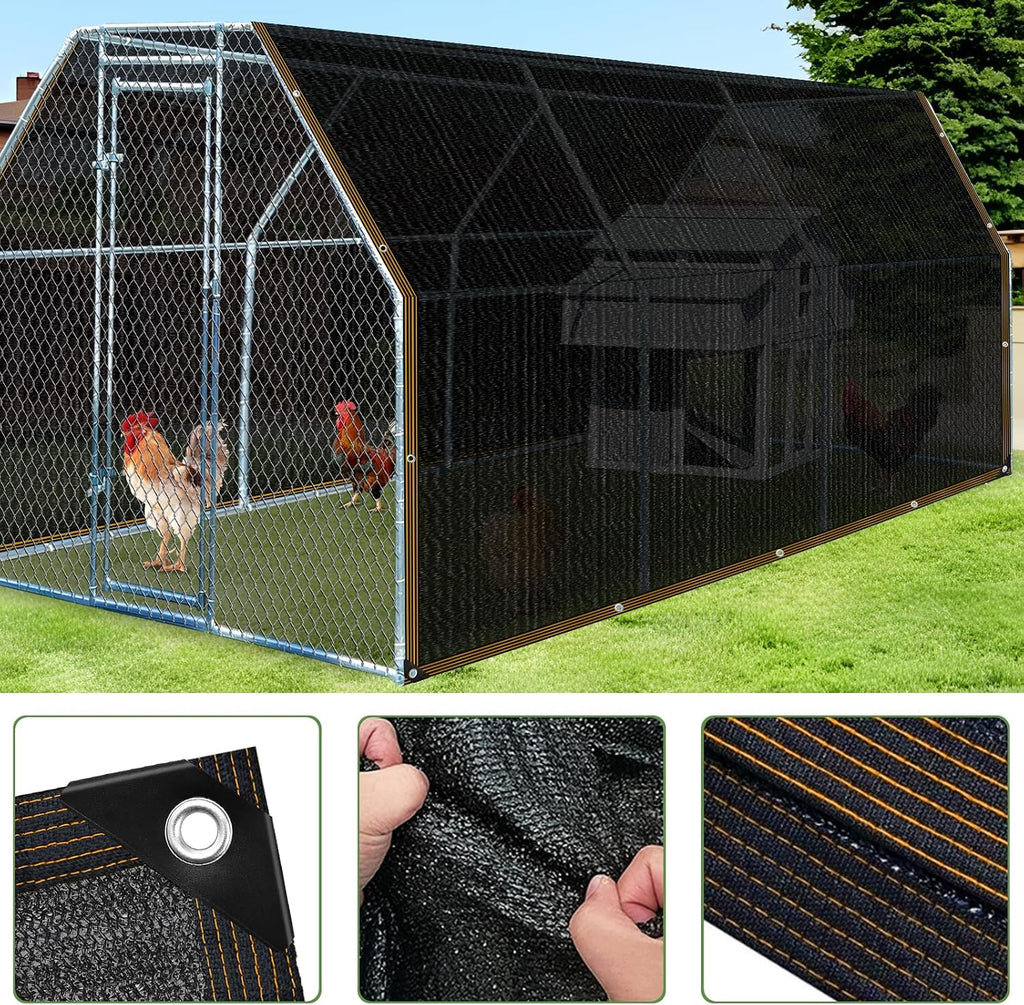 shade cloth - for garden 90% plant shades, close-up detail