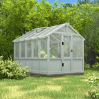bluewish 6x10 ft greenhouse for outdoors, walk-in green, main product view