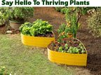 plant & plot galvanized raised garden beds outdoor, side view