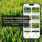 ImoLaza Outdoor Sprinkler Controller, 4-Zone Ultra WiFi Sprinkler Timer | Smart lawn irrigation: water saving, weather-based, soil saturation skip, easy App control, works with Alexa, fault alerts