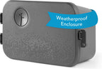 Rachio Smart Sprinkler Controller Weatherproof Outdoor Enclosure | Compatible with Rachio 2nd & 3rd Gen Smart Controllers to protect your controller from elements when mounting outdoors.