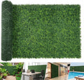 bybeton 40"x160"(43sqft) ivy privacy fence uv-anti boxwood grass, main product view