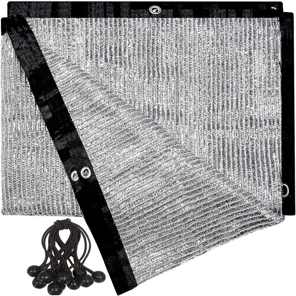 70% reflective aluminum shade cloth 10x12 ft –, main product view