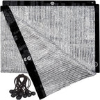 70% reflective aluminum shade cloth 13x24 ft –, main product view