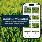 Indoor Smart Sprinkler Controller-ImoLaza Mini 4-Zone WiFi Auto Irrigation | Flexible watering schedules, up to 24 daily timers for new lawns, auto weather skip, easy install, app & voice remote control