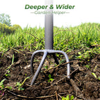 walensee twist tiller with large steel claw for showing dimensions