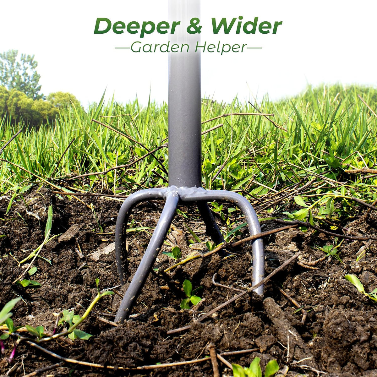 walensee twist tiller with large steel claw for showing dimensions