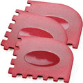 3 Set Plastic Grill Pan Scraper Tool for Griddle Cleaner and Cast Iron Accessories - Kitchen Cleaning Tool Kit