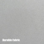 BONZER Waterproof Indoor/Outdoor Curtains for Patio Thick Privacy Wide Grommet Curtains for Bedroom, Living Room, Porch, Pergola, Cabana, 1 Panel, 110W x 84L inch, Silver