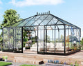 howe 16x12x9.5 ft pavilion styled greenhouse with clear, main product view