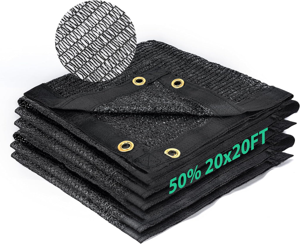 kesfitt 50% shade cloth 20x20 ft for garden, main product view