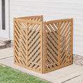 belleze privacy fence panels for outside, wooden air, main product view