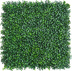 tttm uv-resistant artificial boxwood hedge vine panels: 20"x20", main product view