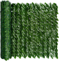 icover artificial ivy privacy screen for fence, 39x118in, main product view