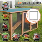 VEVOR Hardware Cloth, 1/2 inch 36in x 50 ft 19 Gauge, Hot Dipped Galvanized Wire Mesh Roll, Chicken Wire Fencing, Wire Mesh for Rabbit Cages, Garden, Small Rodents