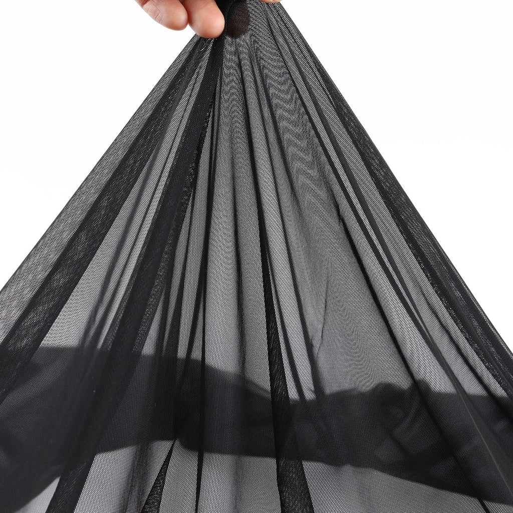 superfine 4-way stretch net fabric nylon spandex power, side view