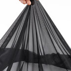 superfine 4-way stretch net fabric nylon spandex power, side view