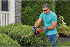 BLACK+DECKER Electric Hedge Trimmer, 16-Inch 3.0 Amp Compact Corded Power Hedge Trimmer (BEHT100)