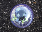 ! growaway medium reusable plastic mini greenhouse, cloche, close-up detail