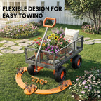 etoolab steel garden cart 1000 lbs capacity with, package contents