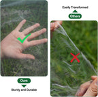 10 * 50ft ultra fine garden mesh netting showing dimensions