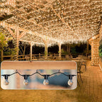 24 PCS Q-Hanger Hooks, Screw Hooks for Outdoor String Lights, Safety Buckle Design Cup Eye Hook for Hanging Christmas Lights, Plants, Wind Chimes, Mounted on Wall Ceiling, Include 1 Wing Nut Driver