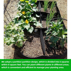 cjgq fabric raised garden bed 4x2x1ft garden grow, package contents
