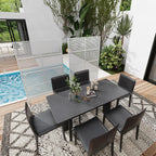 garvee 2pcs metal garden privacy screen 72x47, freestanding, close-up detail