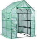 garden elements plastic indoor/outdoor standing greenhouse, green, large, main product view