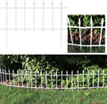 sunnydaze decorative garden fence border, 22" w x, main product view