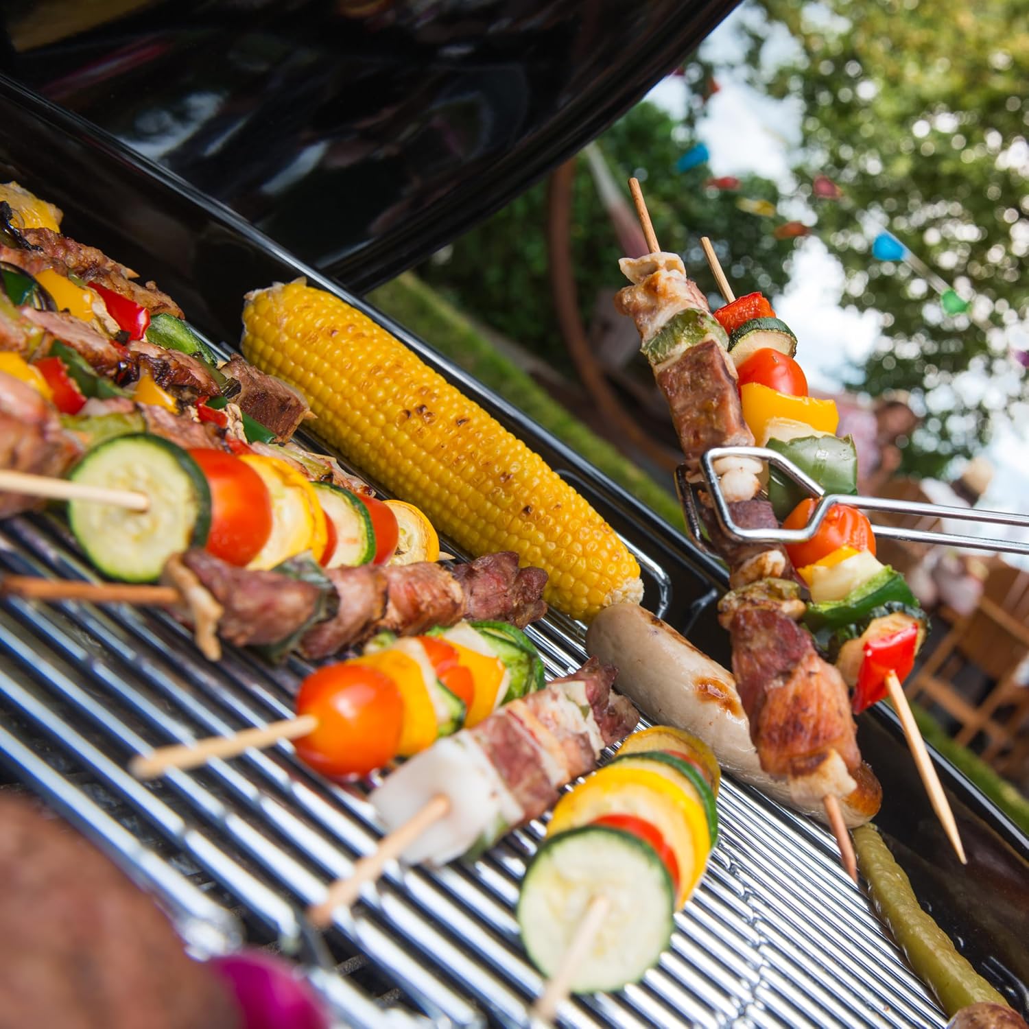 Bamboo Skewers 12 Inch Wooden Skewers Sticks for Grilling, BBQ, Shish Kabob, Fruit, Yakitori. More Size Choices 8"/10", 100 PCS (12inch X Φ3mm)