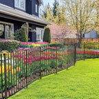 10 panels no dig decorative garden fence, package contents
