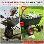 autodaya garden dump cart wagon 1000 lbs, heavy on a desk or shelf