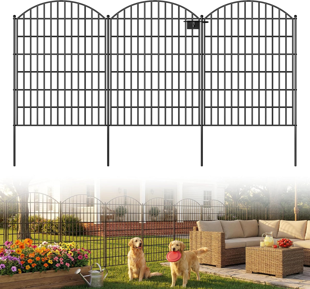 toolterritary 15 panels arched no dig decorative garden, main product view