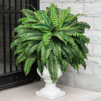 der rose 49 inch 96 leaves fake ferns, main product view