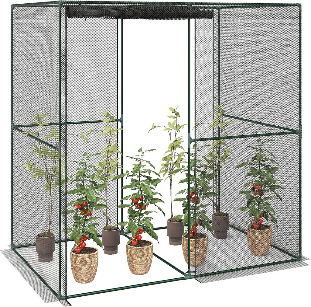 outsunny 6' x 4' x 6' crop cage, main product view