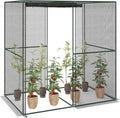 outsunny 6' x 4' x 6' crop cage, main product view