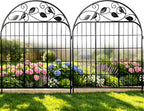 decorative garden fence, 32in h x 12ft l, main product view
