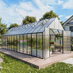 cdcasa 10x28 ft greenhouse for outdoors,large easy assembly, main product view
