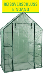 kinzo garden greenhouse - with several storeys, package contents