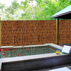 natural reed fence,4ft x 16.4ft bamboo fencing privacy on a desk or shelf