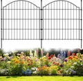 decorative garden fences 24in x 10ft, 5 pack, main product view
