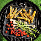 HexClad 16" Hybrid Nonstick BBQ Grill Topper, Dishwasher-Friendly, BBQ and Oven-Safe Up to 900°F