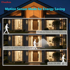 Solar Motion Light Outdoor, Solar Spotlight with Motion Sensor, IP67 Waterproof Solar Power Security Light, 360° Rotatable for Garden, Yard, Pathway, Fence, Driveway, 1200LM(1 Pack)