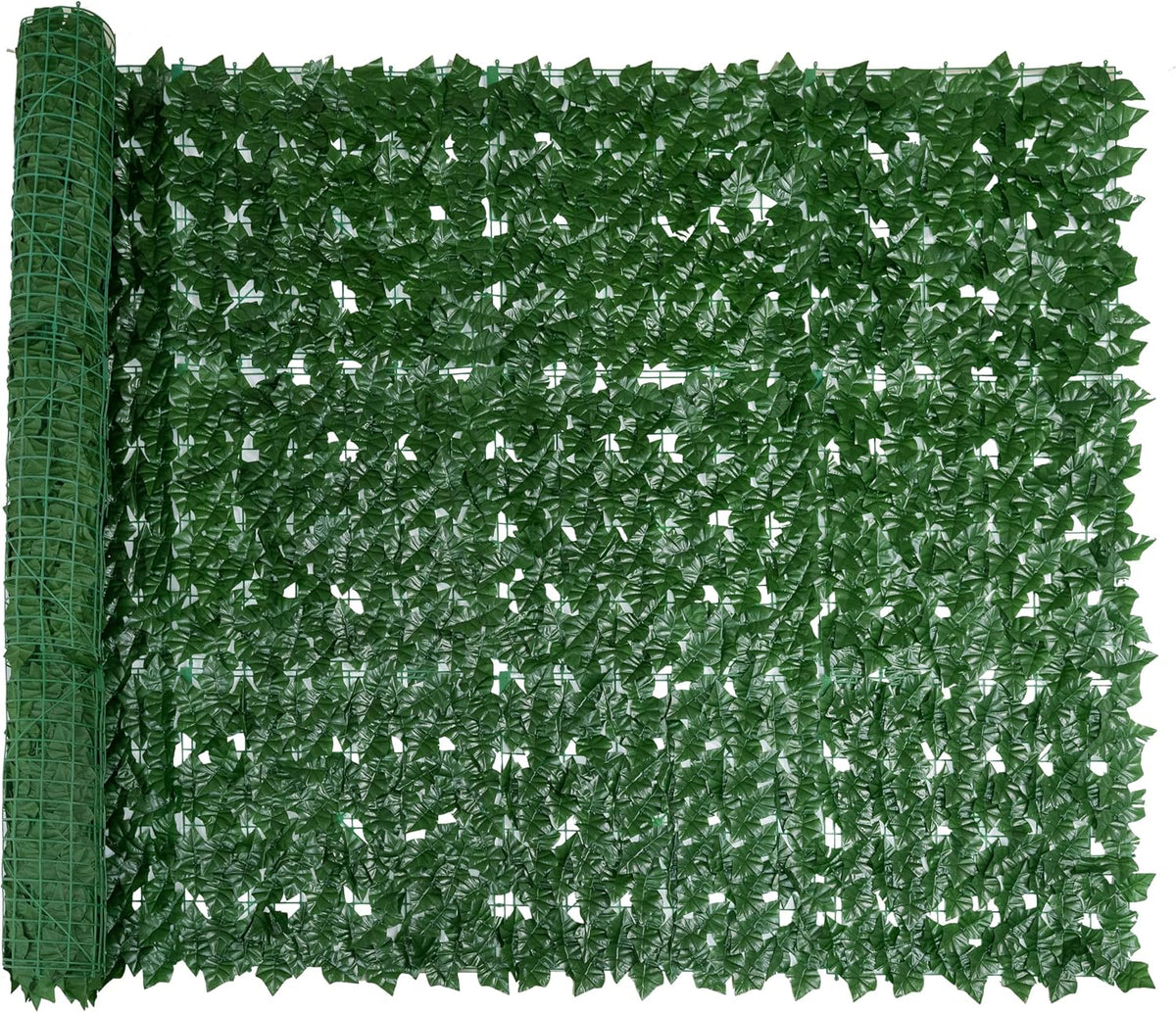balcony privacy screen, 60"x 120" artificial ivy privacy, main product view