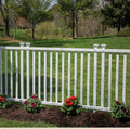 zippity baskenridge picket fence panels, white vinyl diy, main product view